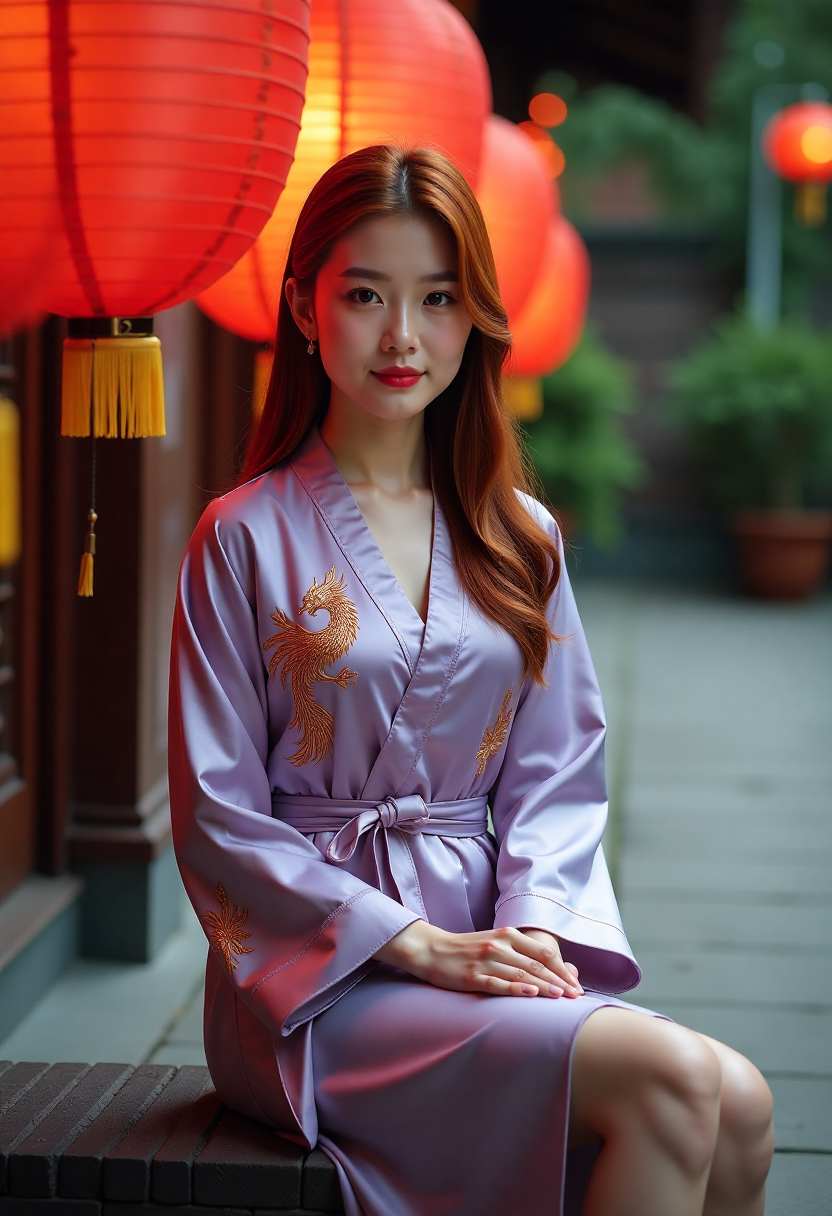 晨雾桃园开园现场